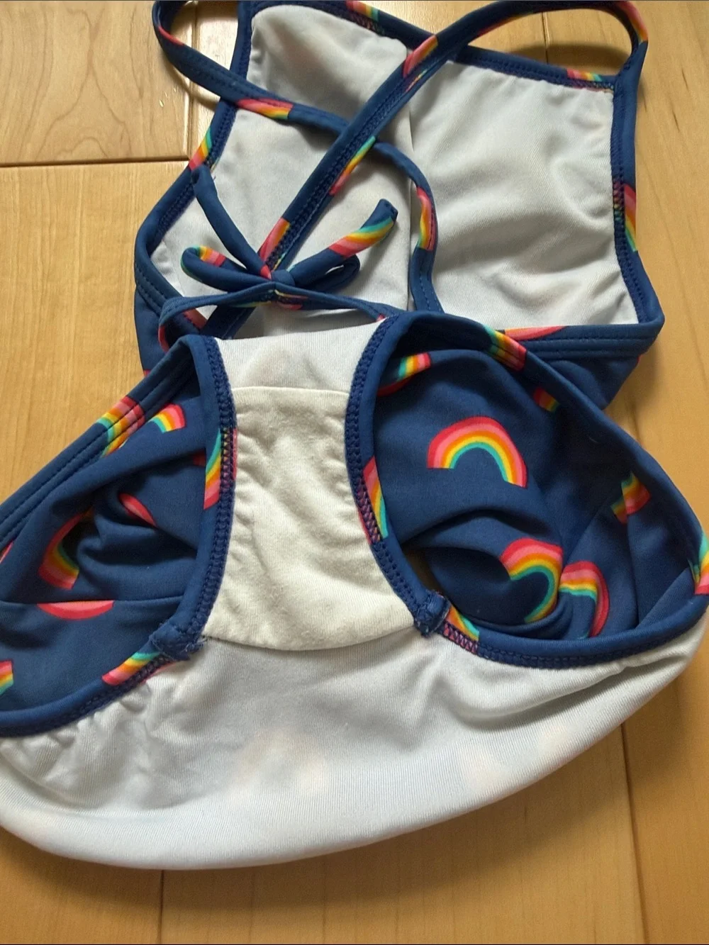Hanna Andersson Rainbow Swimsuit